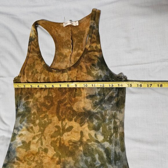 T-Party Tied Dye Boho Sleeveless Maxi Dress Women Size M Racerback - Picture 9 of 11